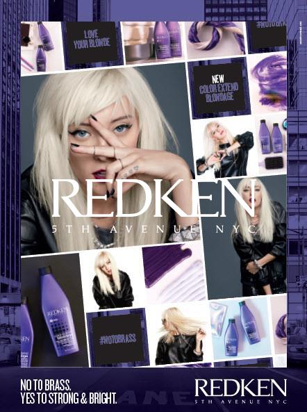 redken blondage available at fringe benefits hair salon