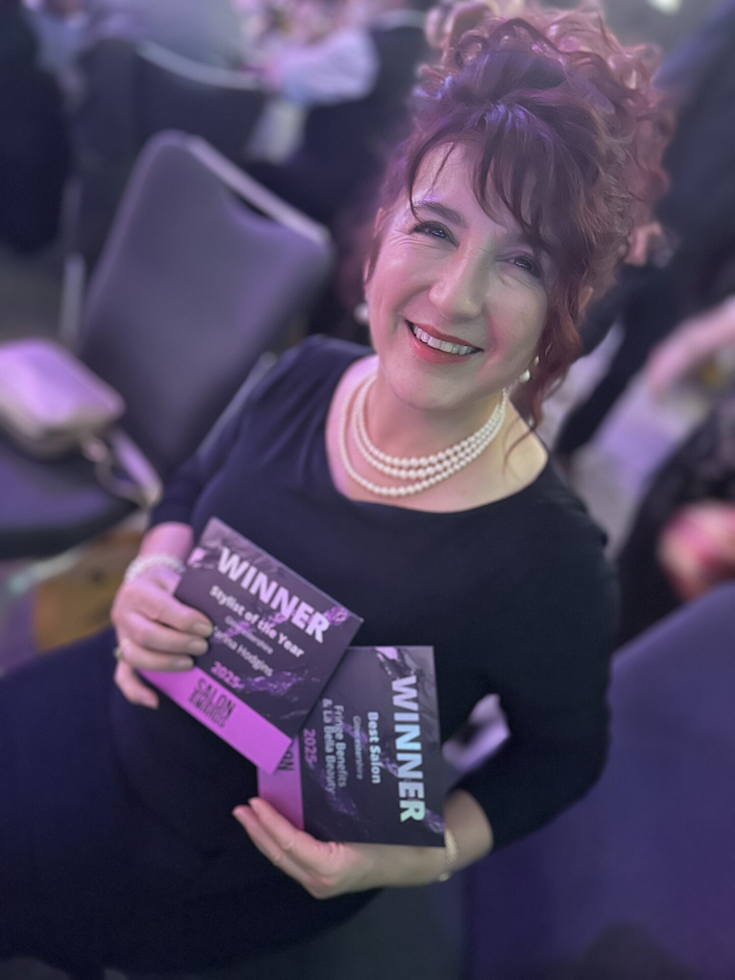 Marina Hodgins the salon awards 2025 winners fringe benefits and la bella beauty salon gloucester Marina Hodgins the salon awards 2025 winners fringe benefits and la bella beauty salon gloucester