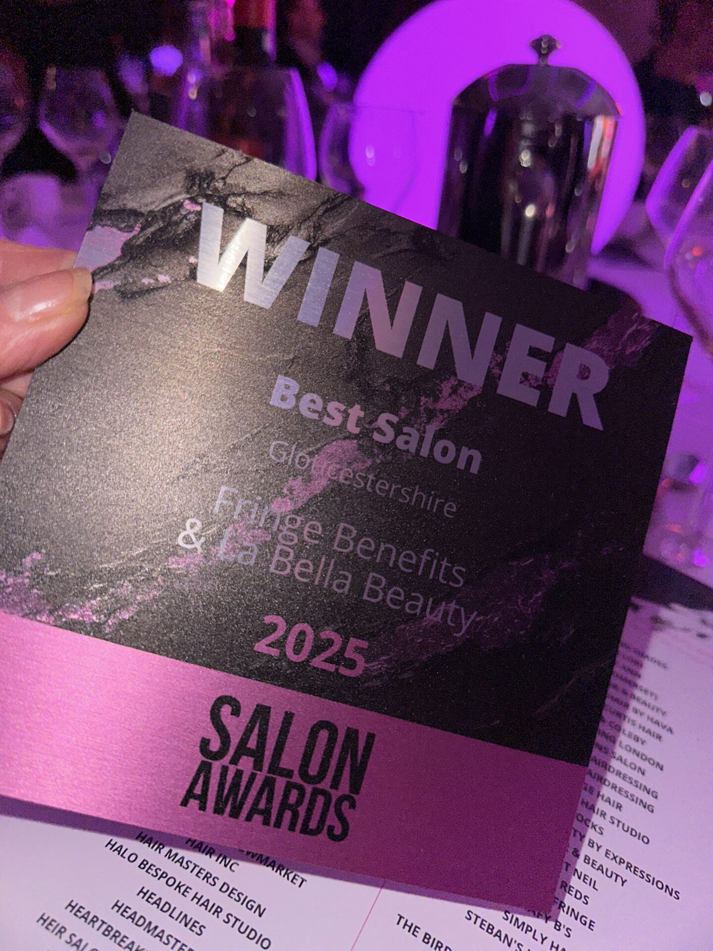 the salon awards 2025 winners Best Salon Gloucester the salon awards 2025 winners Best Salon Gloucester